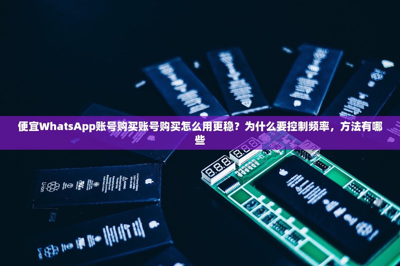 便宜WhatsApp账号购买账号购买怎么用更稳?为什么要控制频率,方法有哪些