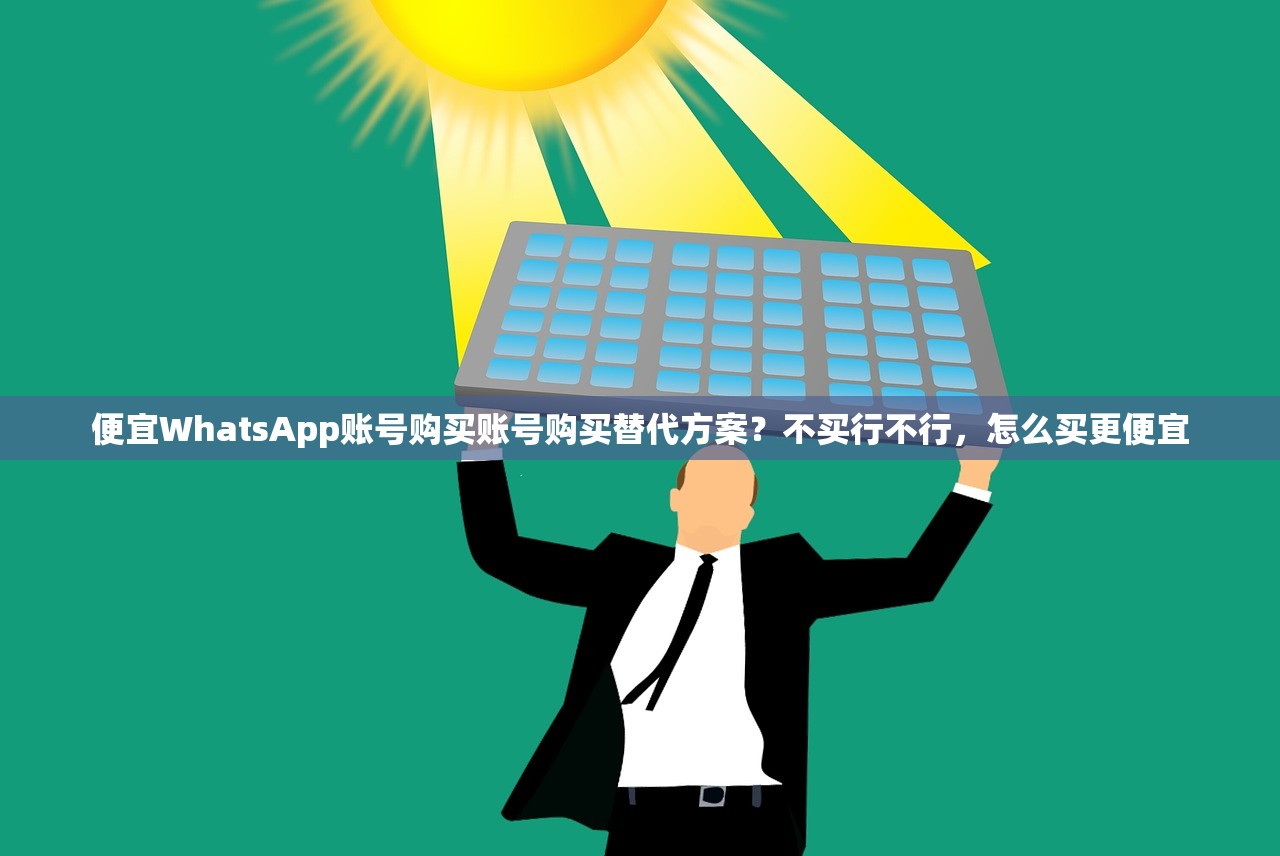 便宜WhatsApp账号购买账号购买替代方案?不买行不行,怎么买更便宜
