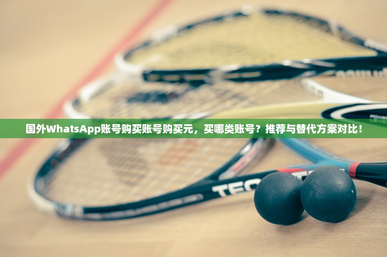 国外WhatsApp账号购买账号购买元,买哪类账号?推荐与替代方案对比!