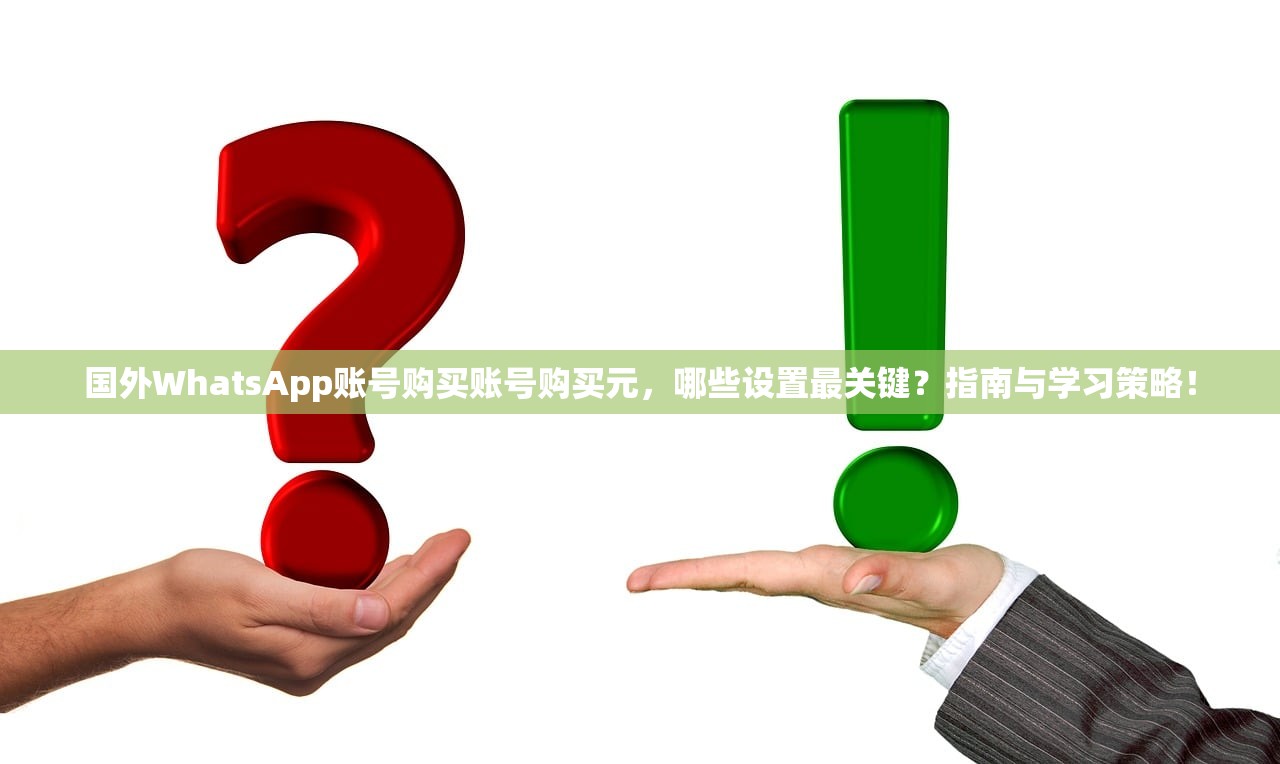 国外WhatsApp账号购买账号购买元,哪些设置最关键?指南与学习策略!