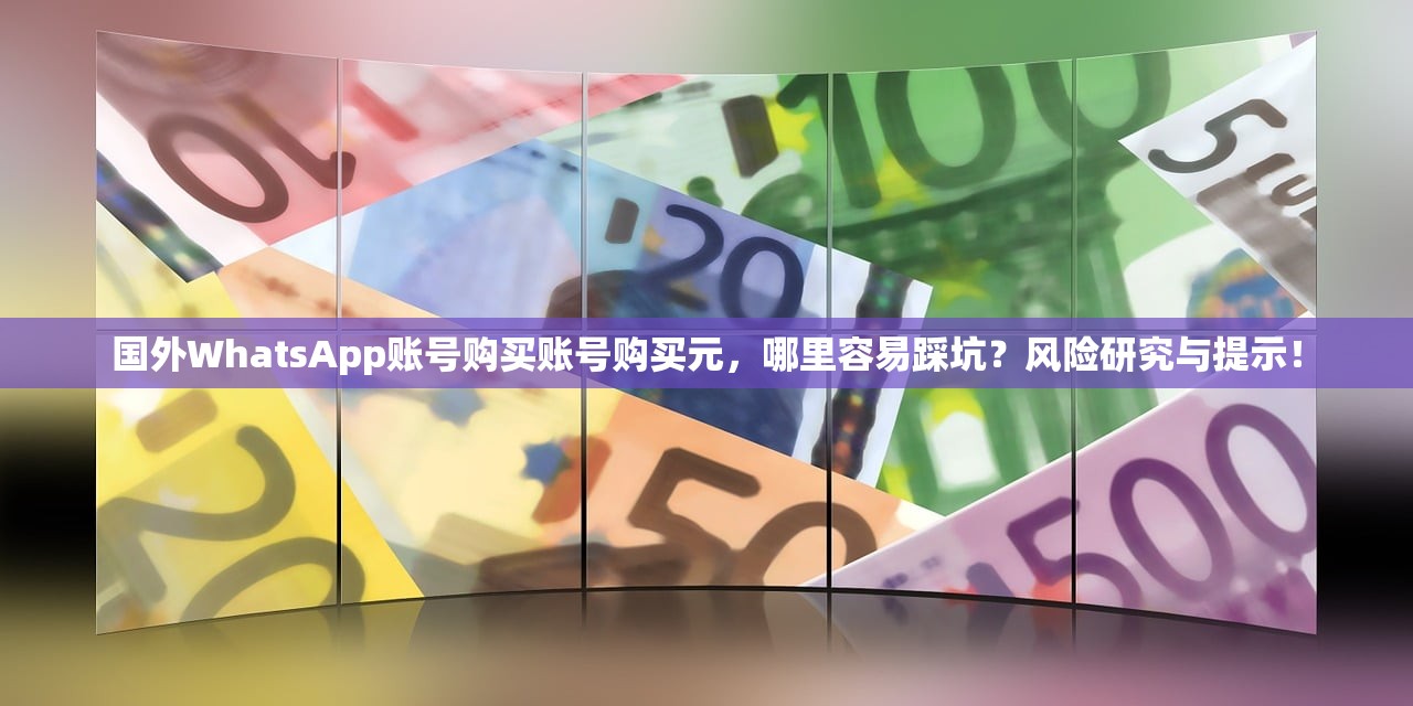 国外WhatsApp账号购买账号购买元,哪里容易踩坑?风险研究与提示!