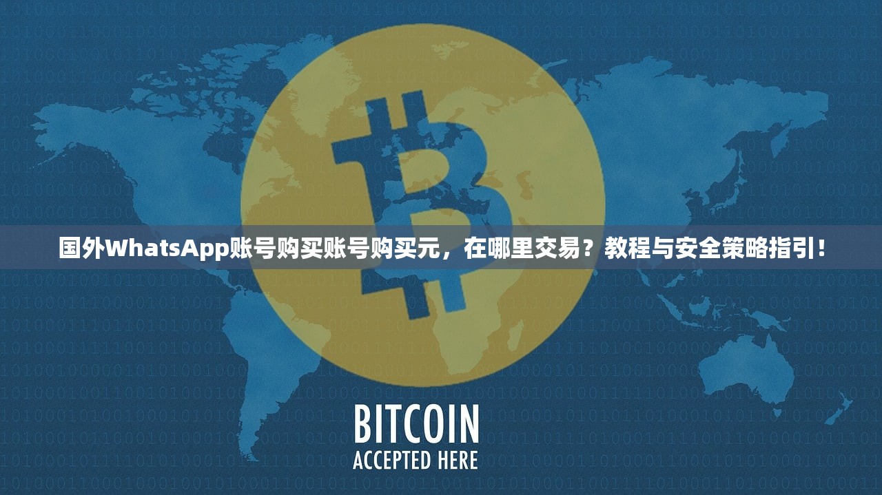 国外WhatsApp账号购买账号购买元，在哪里交易？教程与安全策略指引！