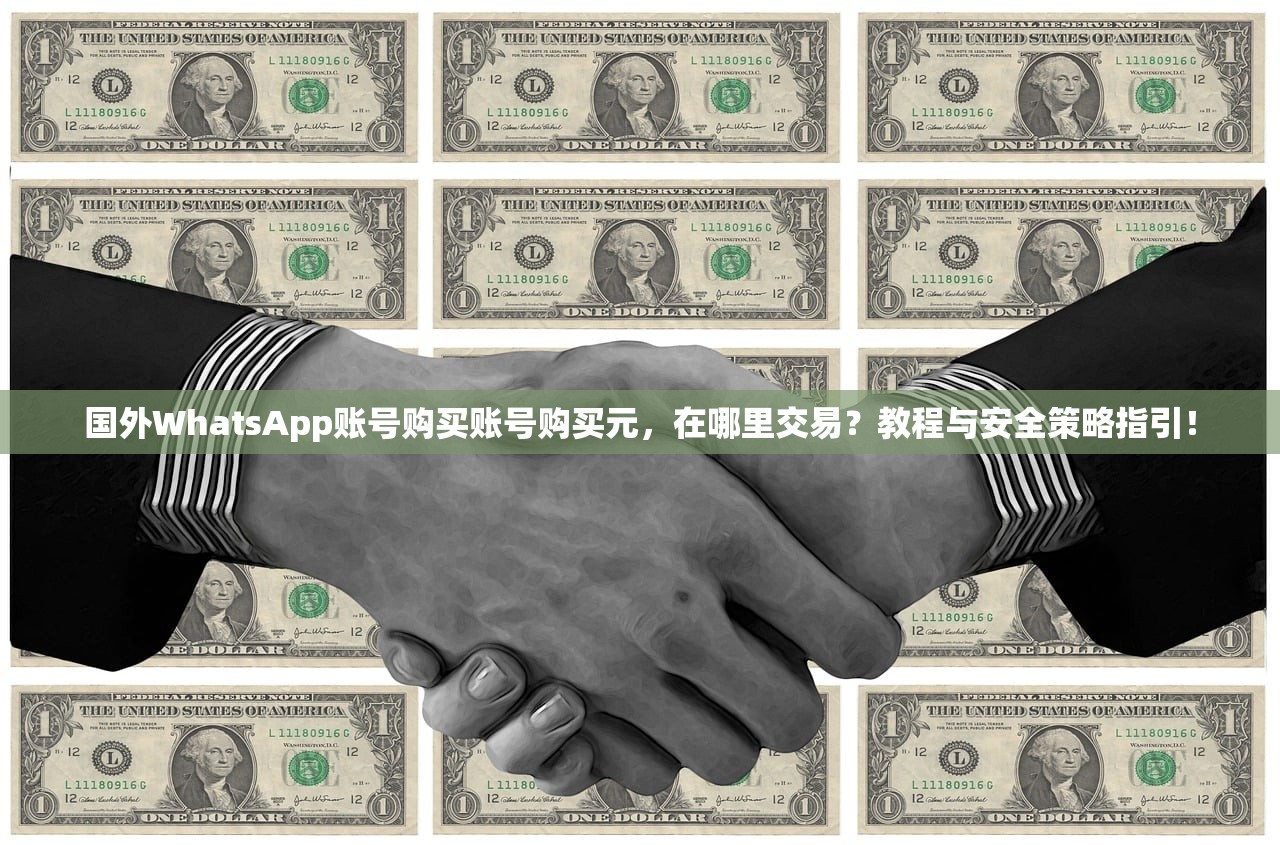 国外WhatsApp账号购买账号购买元,在哪里交易?教程与安全策略指引!