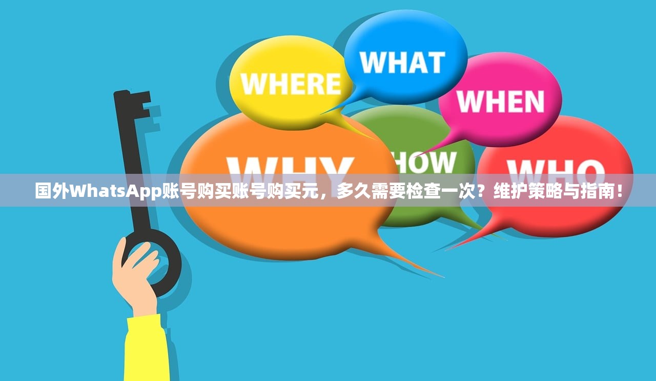 国外WhatsApp账号购买账号购买元,多久需要检查一次?维护策略与指南!