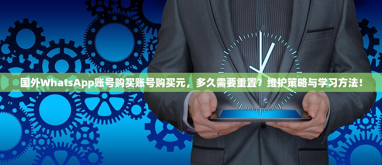 国外WhatsApp账号购买账号购买元,多久需要重置?维护策略与学习方法!