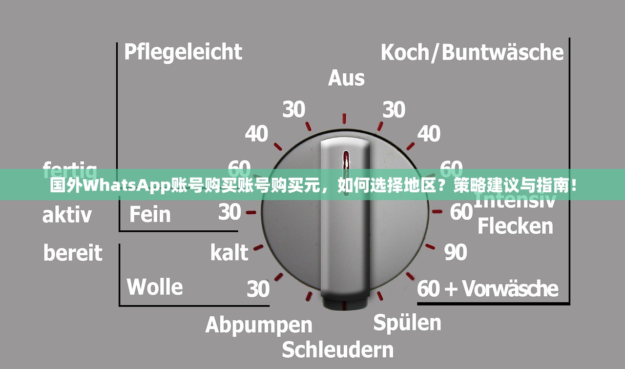 国外WhatsApp账号购买账号购买元,如何选择地区?策略建议与指南!