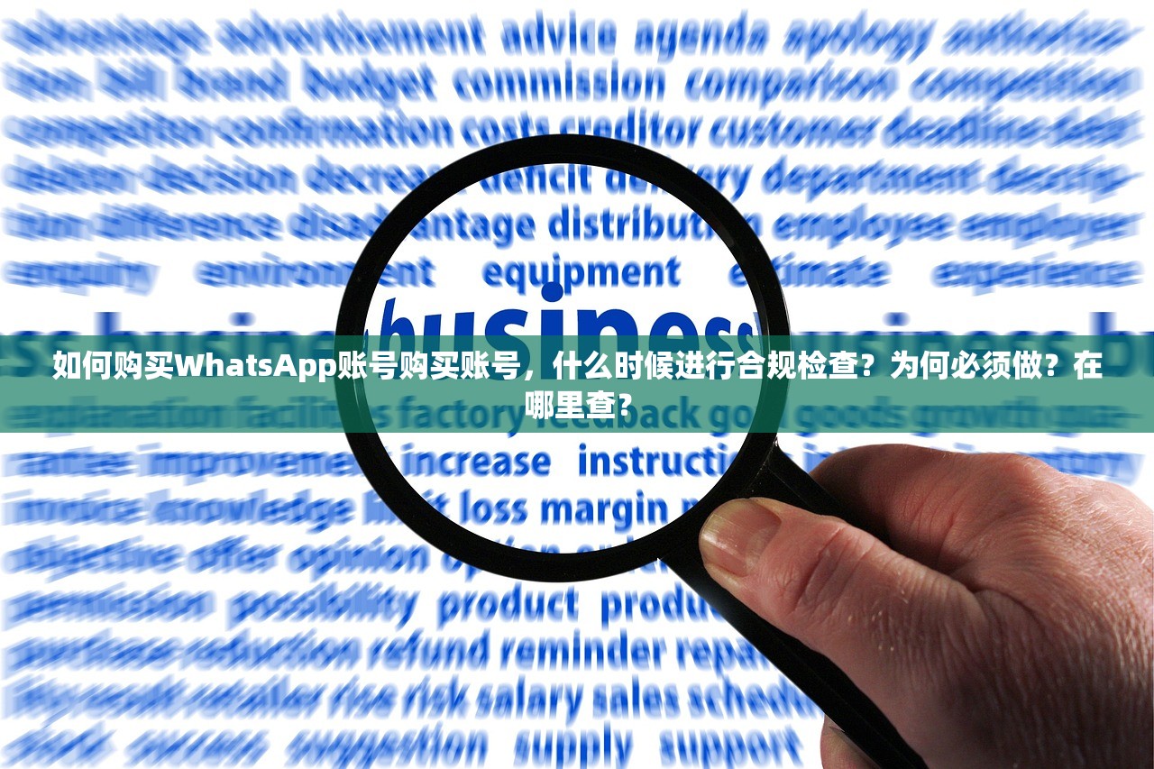 如何购买WhatsApp账号购买账号,什么时候进行合规检查?为何必须做?在哪里查?