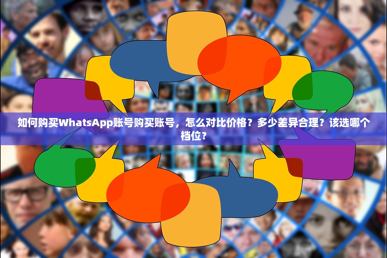 如何购买WhatsApp账号购买账号,怎么对比价格?多少差异合理?该选哪个档位?