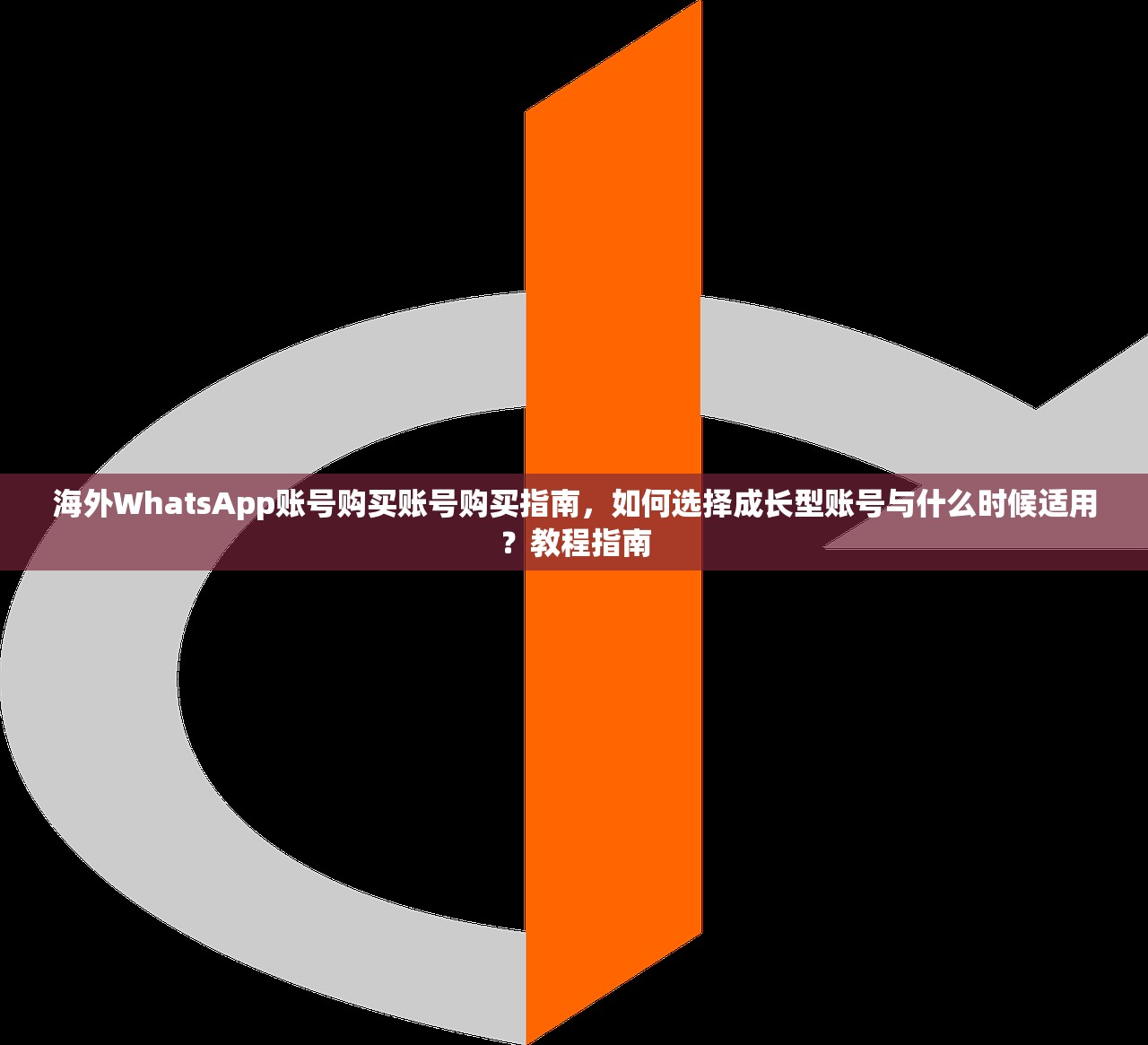 海外WhatsApp账号购买账号购买指南,如何选择成长型账号与什么时候适用?教程指南
