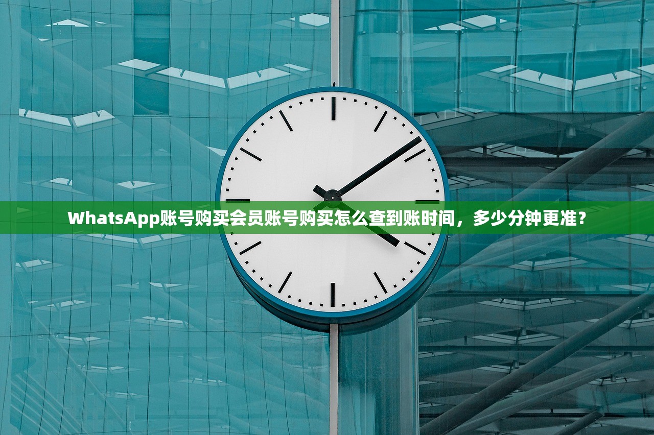 WhatsApp账号购买会员账号购买怎么查到账时间,多少分钟更准?