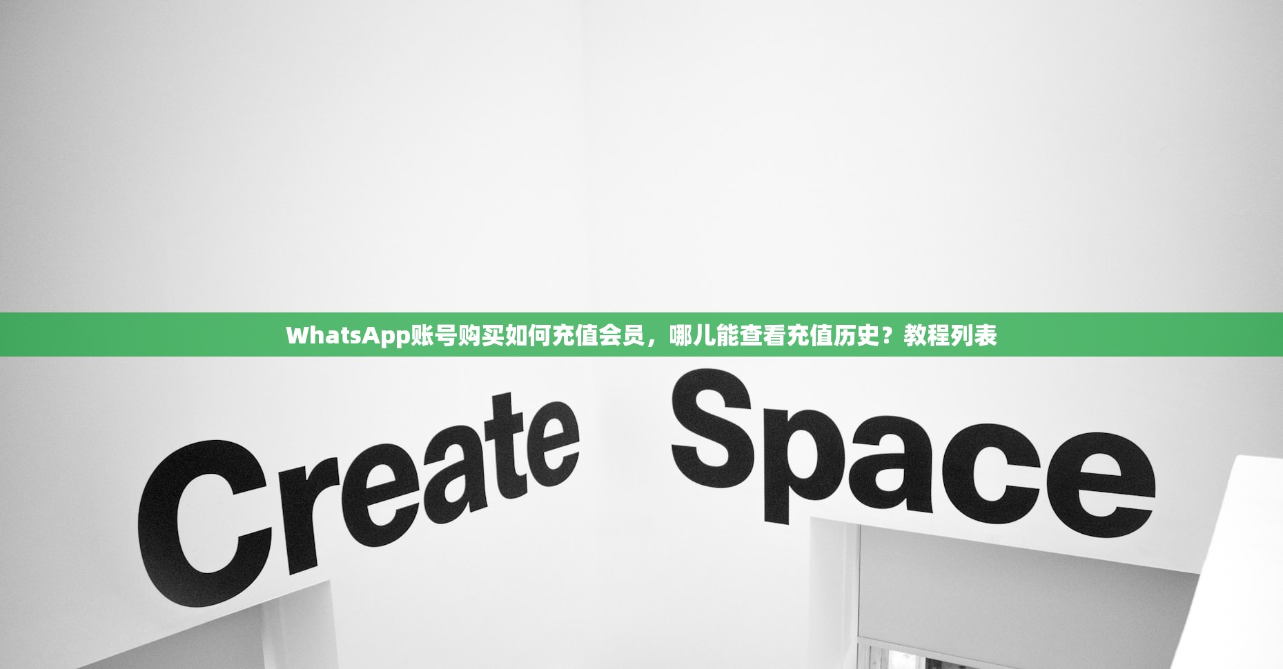WhatsApp账号购买如何充值会员,哪儿能查看充值历史?教程列表