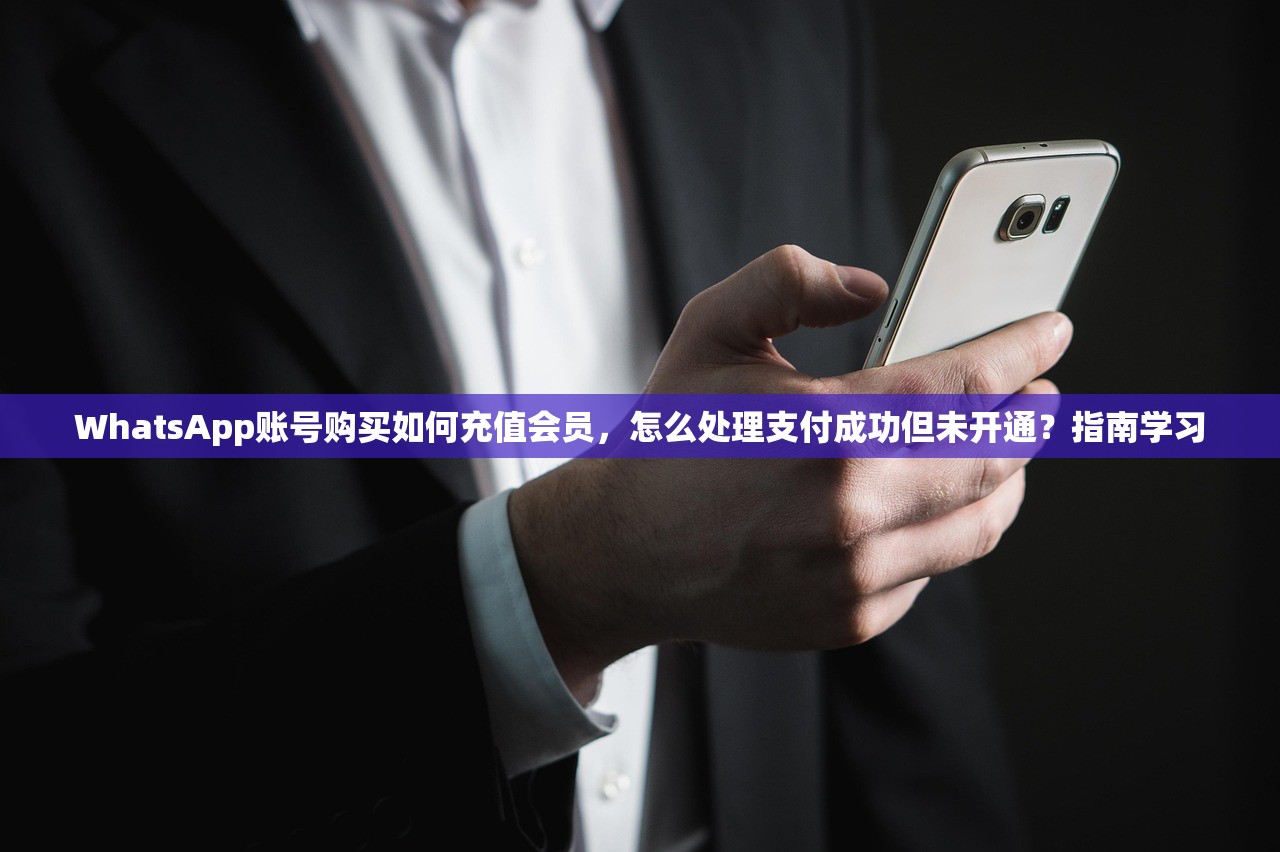 WhatsApp账号购买如何充值会员,怎么处理支付成功但未开通?指南学习