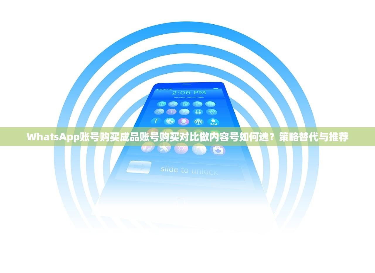 WhatsApp账号购买成品账号购买对比做内容号如何选？策略替代与推荐