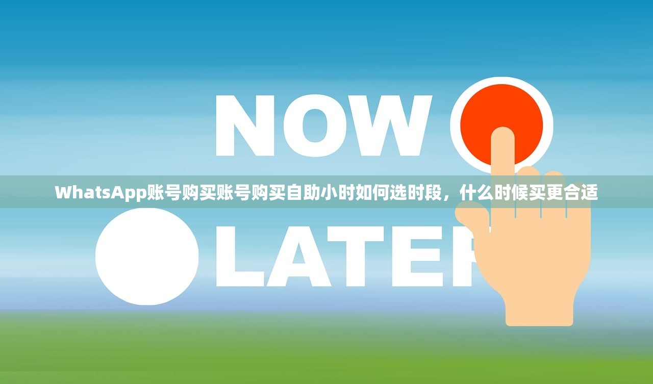 WhatsApp账号购买账号购买自助小时如何选时段,什么时候买更合适